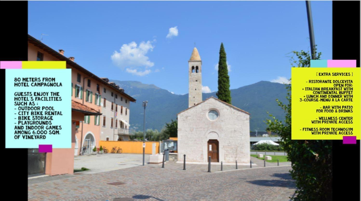 Appartamento Campagnola Mansardato Con Soppalco Riva del Garda Buitenkant foto